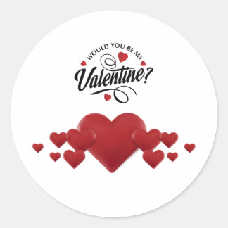 Valentijnsdag Sticker