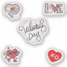 Valentijnsdag Sticker Pack