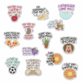 VALENTIJNSDAG STICKER SET #1