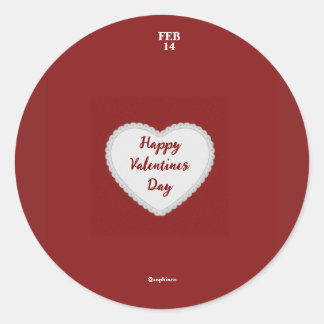 Valentijnsdag sticker - Sophiaco