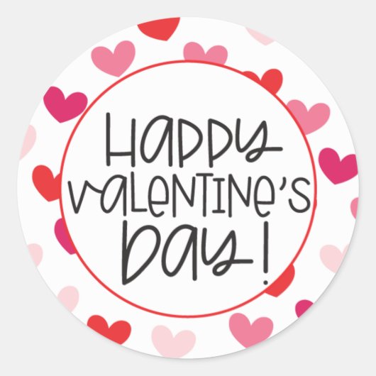 Valentijnsdag Stickers (Voorkant)