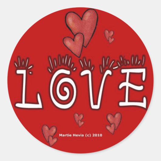 Valentijnsdag Stickers (4) (Voorkant)