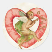  Valentijnsdag Stickers Cherub (Voorkant)