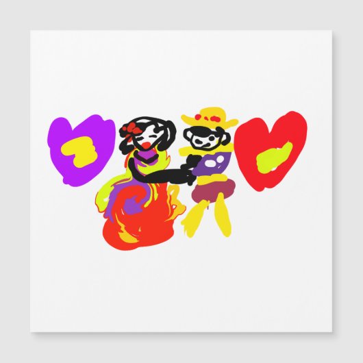 Valentijnsdag stijl dans (Voorkant)