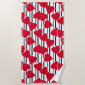 Valentijnsdag Strandlaken (Voorkant)