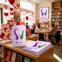 Valentijnsdag stripfiguur