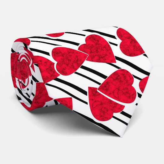 Valentijnsdag Stropdas (Opgerold)