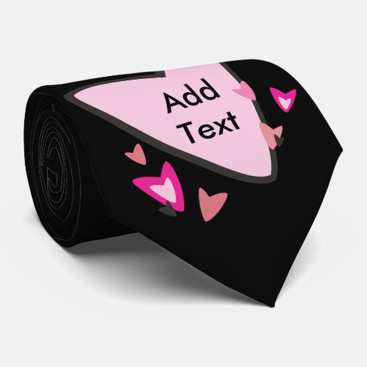 Valentijnsdag Stropdas (Opgerold)