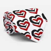 Valentijnsdag stropdas (Opgerold)