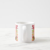 Valentijnsdag Sweeping Heart Romantic Rozen Espresso Kop (Achterkant)