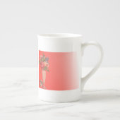 Valentijnsdag Sweeping Heart Romantic Rozen Vase Porselein Kop (Rechts)