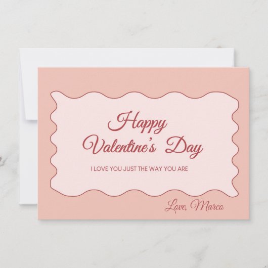 Valentijnsdag Sweet Holiday Kaart (Voorkant)