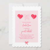 Valentijnsdag Sweetheart eerste verjaardag Kaart (Voorkant)