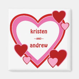 Valentijnsdag Sweethearts Magnet