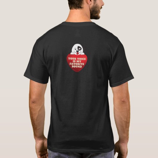 Valentijnsdag T-shirt (Achterkant)