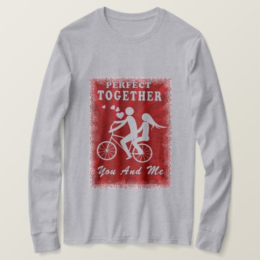 Valentijnsdag T-shirt (Design voorkant)
