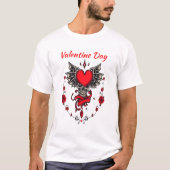 Valentijnsdag T-shirt (Voorkant)