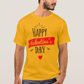 Valentijnsdag T-shirt (Voorkant)