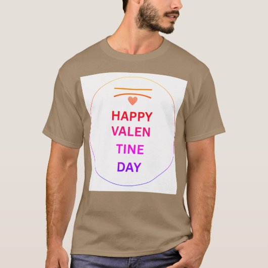 VALENTIJNSDAG T-SHIRT (Voorkant)