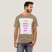 VALENTIJNSDAG T-SHIRT (Voorkant volledig)