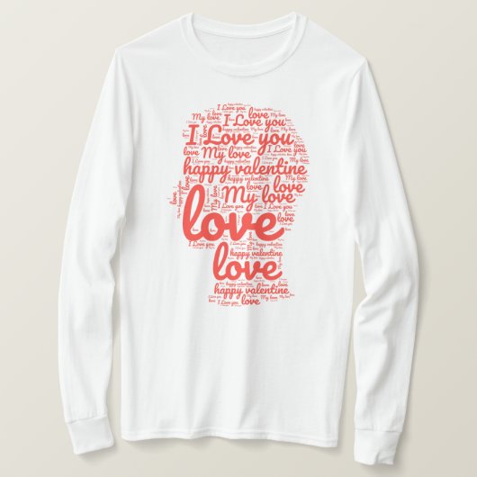 Valentijnsdag T-Shirt (Design voorkant)