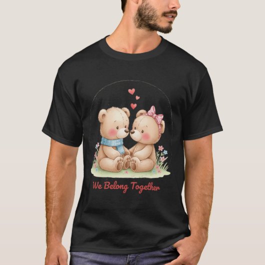 Valentijnsdag T-shirt (Voorkant)