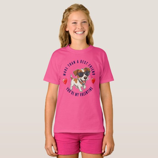 Valentijnsdag T-shirt (Voorkant volledig)