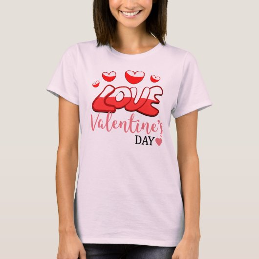 Valentijnsdag T-Shirt (Voorkant)