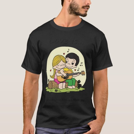 Valentijnsdag T-shirt (Voorkant)