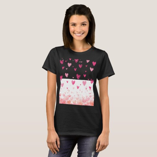 Valentijnsdag T-shirt (Voorkant volledig)