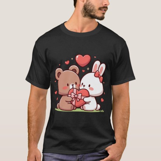 Valentijnsdag T-shirt (Voorkant)