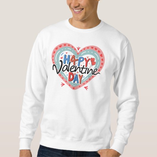 Valentijnsdag t shirt design 2024 voor Koppels (Voorkant)