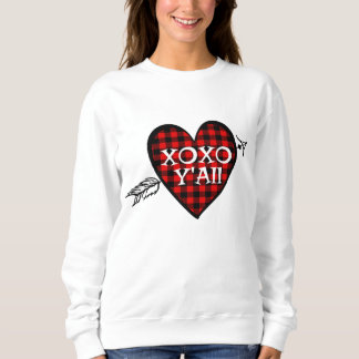 Valentijnsdag T Shirt Red Buffalo Pset Love Hea