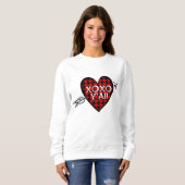 Valentijnsdag T Shirt Red Buffalo Pset Love Hea (Voorkant volledig)