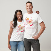 Valentijnsdag T-shirt voor koppels en singles (Unisex)