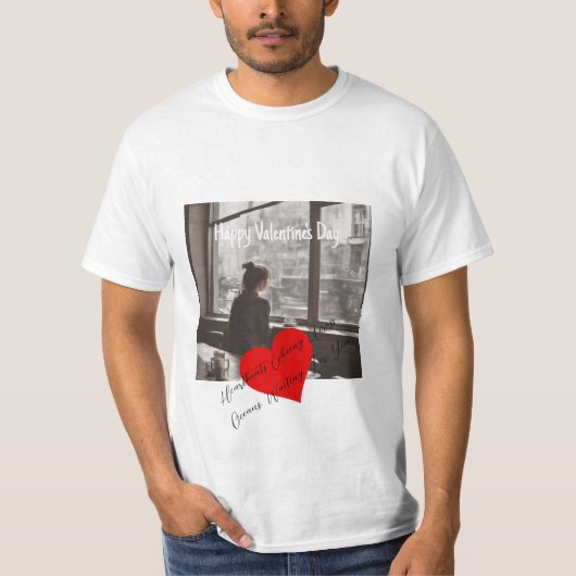 Valentijnsdag T Shirten voor Heren T-shirt (Voorkant)