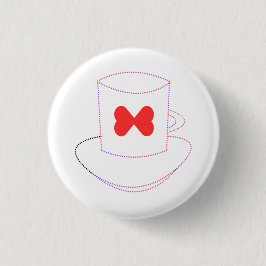 VALENTIJNSDAG T-SHIRTS MET EEN GOEDE VIBE RONDE BUTTON 3,2 CM