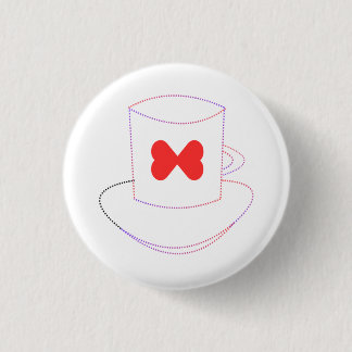 VALENTIJNSDAG T-SHIRTS MET EEN GOEDE VIBE RONDE BUTTON 3,2 CM