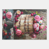 Valentijnsdag taart Decoupage Inpakpapier Vel (Voorkant 2)