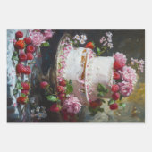 Valentijnsdag taart Decoupage Inpakpapier Vel (Voorkant)