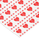 Valentijnsdag Tablecloth God is liefde Tafelkleed (Gekanteld)