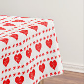 Valentijnsdag Tablecloth God is liefde Tafelkleed (Voorbeeld)