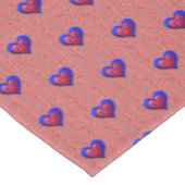 Valentijnsdag Tablecloth Heart Tafelkleed (Gekanteld)