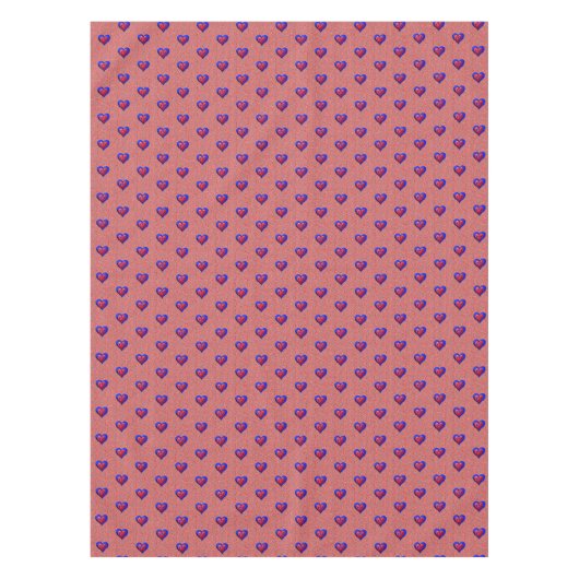 Valentijnsdag Tablecloth Heart Tafelkleed (Voorkant)
