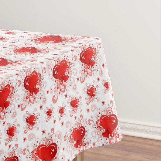 Valentijnsdag Tablecloth Heart Tafelkleed (Voorbeeld)