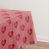 Valentijnsdag Tablecloth Heart Tafelkleed (Voorbeeld)