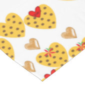 Valentijnsdag Tablecloth Hearts Polkadot Tafelkleed (Gekanteld)