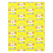 Valentijnsdag Tablecloth Love Rainbow Turtle Tafelkleed (Voorkant)