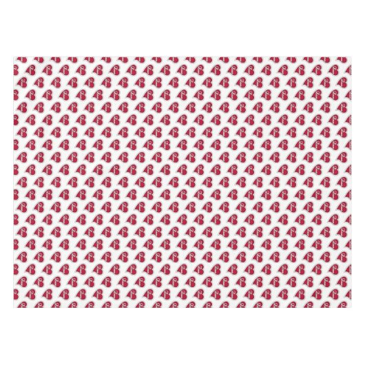 Valentijnsdag Tablecloth Love Tafelkleed (Voorkant (Horizontaal))