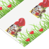 Valentijnsdag Tablecloth Owl Tafelkleed (Gekanteld)